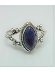Bague lapis lazuli argent 2
