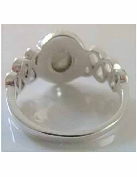 Bague labradorite argent