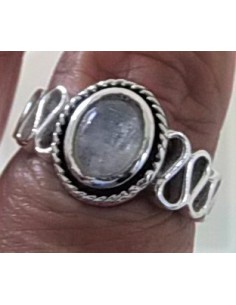 Bague pierre de lune argent