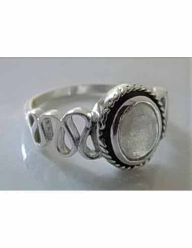 Bague pierre de lune argent