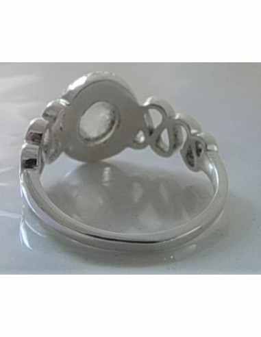 Bague pierre de lune argent