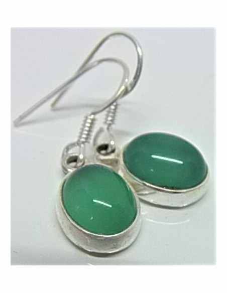 Boucles d'oreilles pierres semi-precieuses