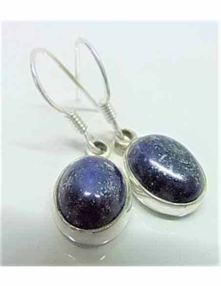 Boucles d'oreilles pierres semi-precieuses