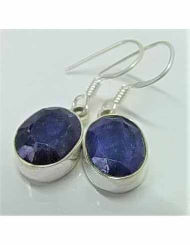 Boucles d'oreilles pierres semi-precieuses