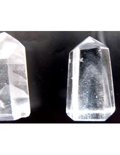 Pointe de quartz fantome blanc 2