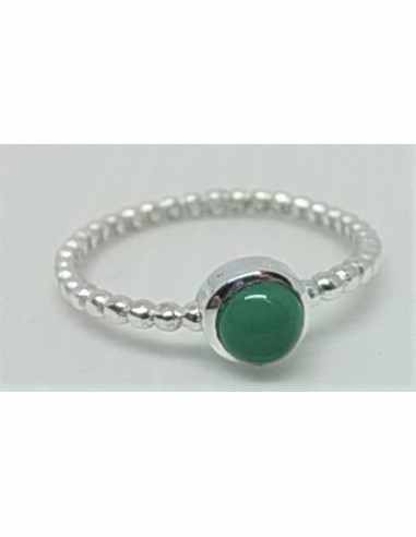 Bague turquoise argent
