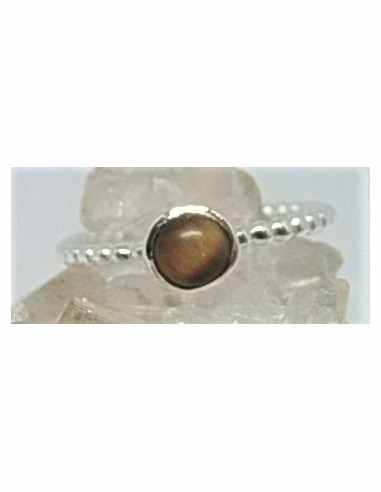 Bague turquoise argent