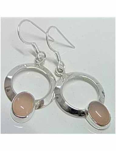Boucles d'oreilles pierres argent