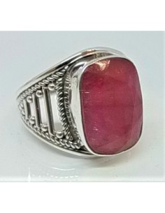 Chevalier rubis argent