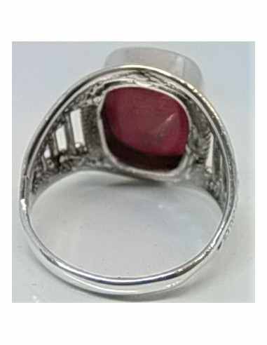 Chevalier rubis argent