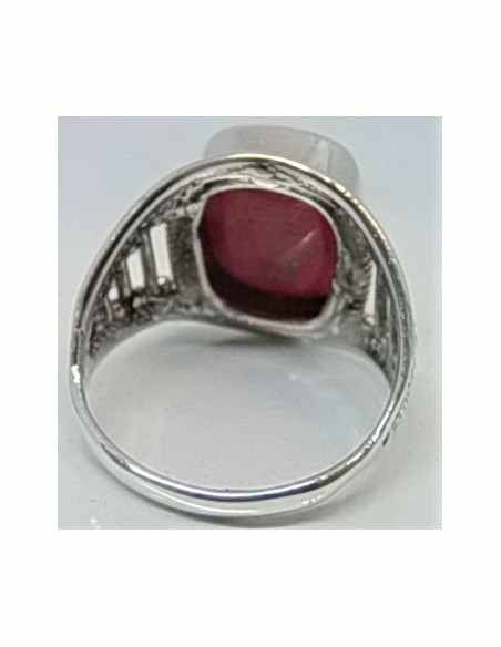 Chevalier rubis argent