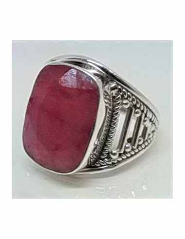 Chevalier rubis argent