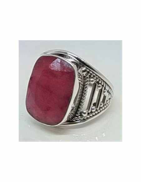 Chevalier rubis argent