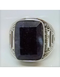 Chevalier Saphir argent 2