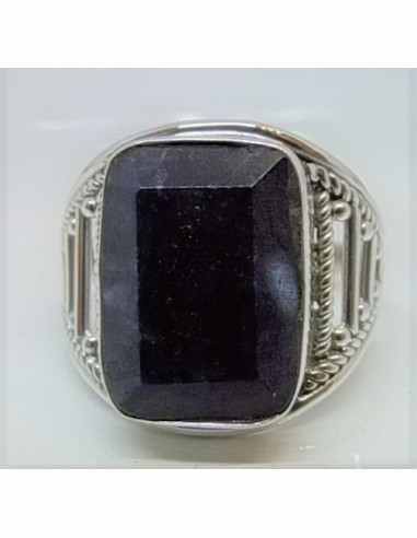 Chevalier Saphir argent