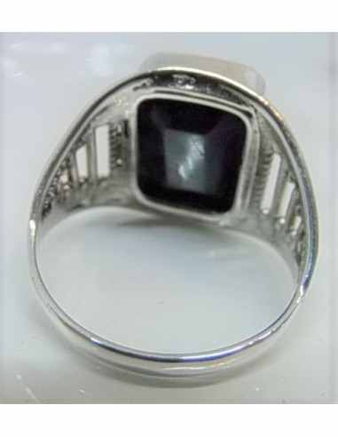 Chevalier Saphir argent