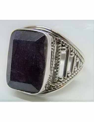 Chevalier Saphir argent