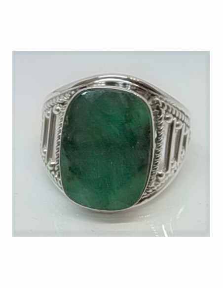 Chevalier émeraude argent