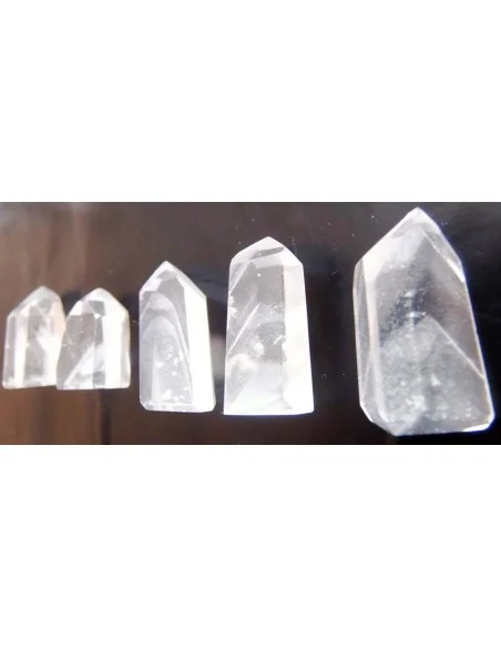 Pointe de quartz manifestation blanc Pointe de quartz manifestation blanc