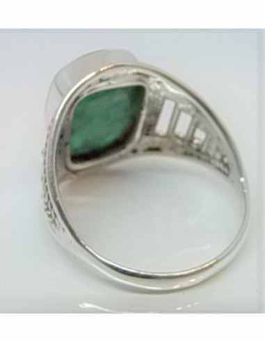 Chevalier émeraude argent