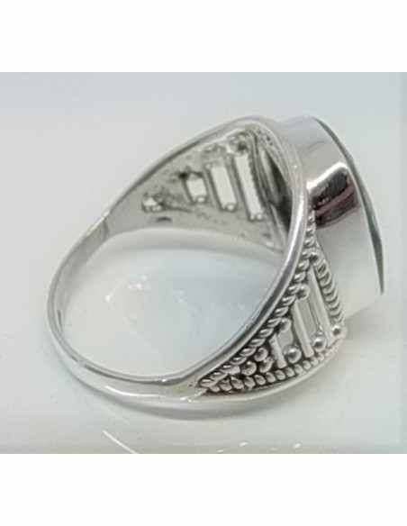 Chevalier émeraude argent