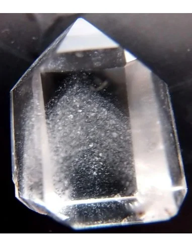 Pointe de quartz manifestation blanc
