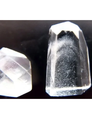 Pointe de quartz manifestation blanc