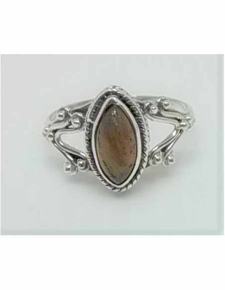 Bague pierre montee en argent