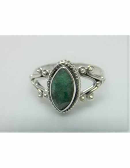 Bague pierre montee en argent