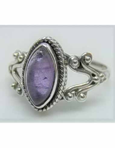 Bague pierre montee en argent