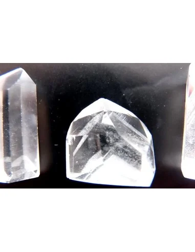 Pointe de quartz manifestation blanc