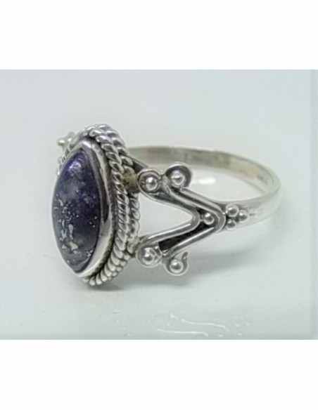 Bague pierre montee en argent