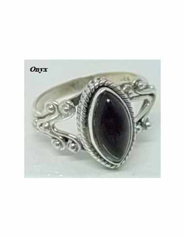 Bague pierre montee en argent