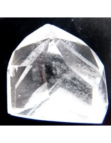 Pointe de quartz manifestation blanc