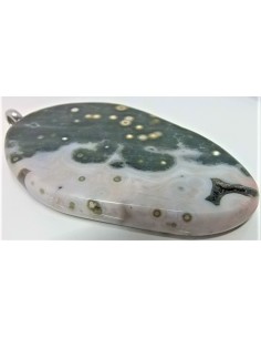 Grand pendentif Jaspe ocean 2