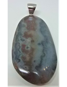 Pendentif Jaspe ocean 90mm