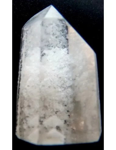 Pointe de quartz manifestation blanc