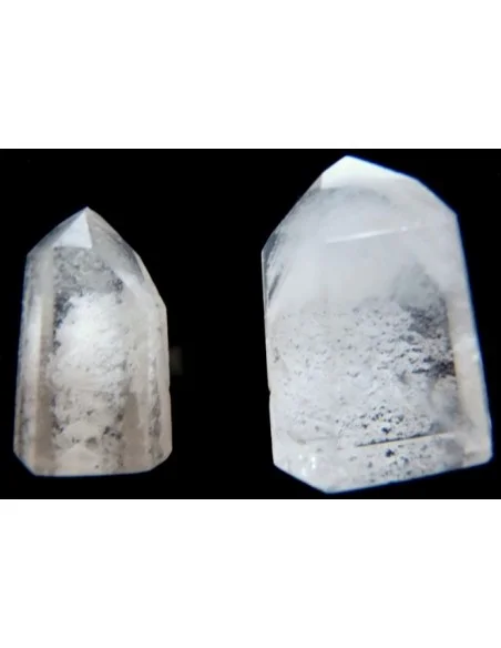 Pointe de quartz manifestation blanc Pointe de quartz manifestation blanc