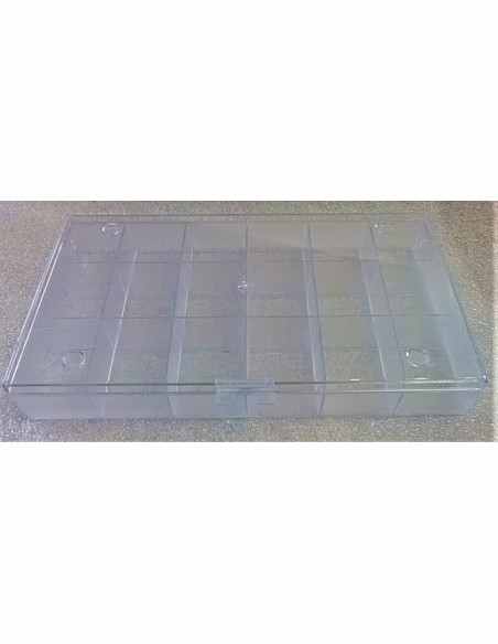 Boite rangement pierres 18 places