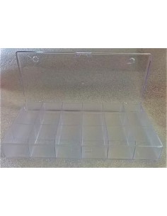 Boite rangement pierres 18 places 2