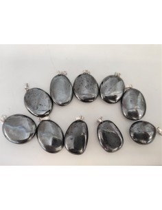 Magnetite pendentif belier argent 2