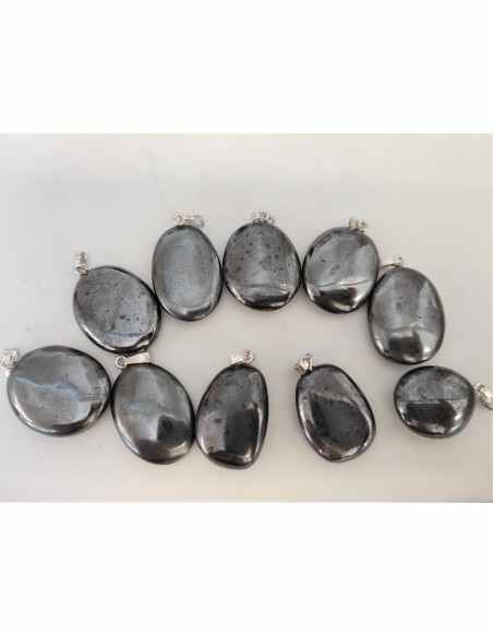 Magnetite pendentif belier argent