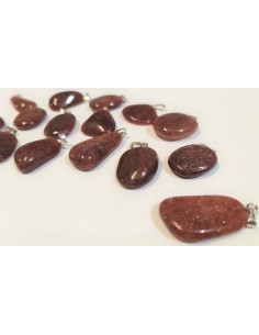 Aventurine rouge pendentif