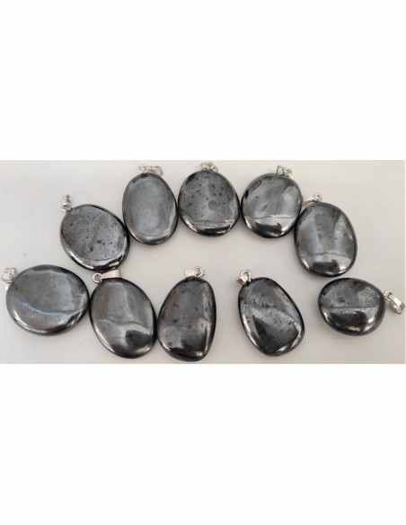 Magnetite pendentif belier argent