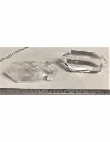 Cristal bipoint pointe