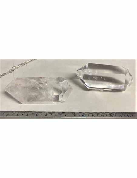 Cristal bipoint pointe