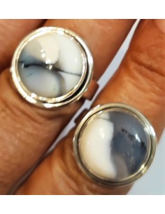 Merlinite ronde bague tailles 55/56/57