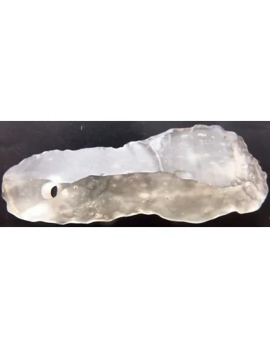 Tectite jaune en pendentif