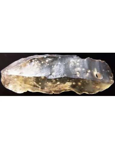 Tectite jaune en pendentif