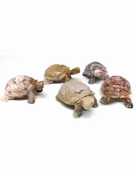 Tortue en pierre steatite 3cm
